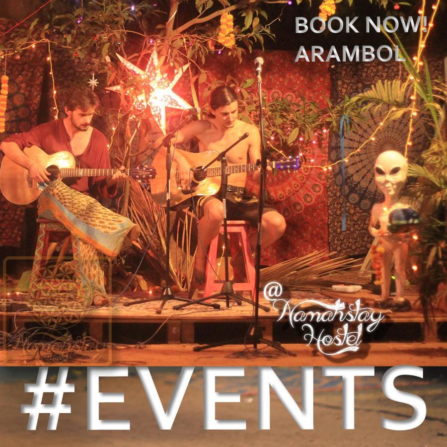 Namahstay Eco Hostel & Coworking & Art Community Space Arambol Bagian luar foto
