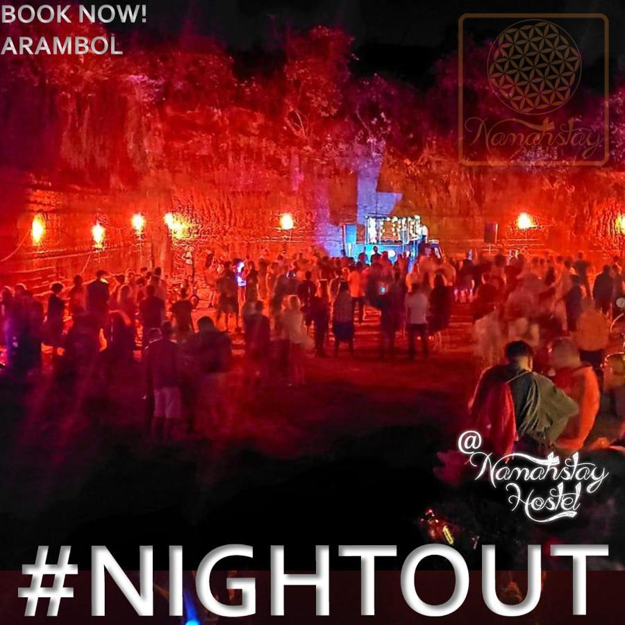 Namahstay Eco Hostel & Coworking & Art Community Space Arambol Bagian luar foto