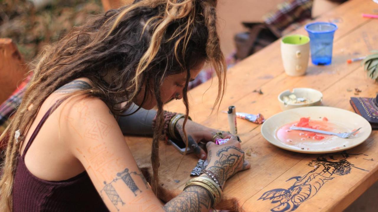 Namahstay Eco Hostel & Coworking & Art Community Space Arambol Bagian luar foto